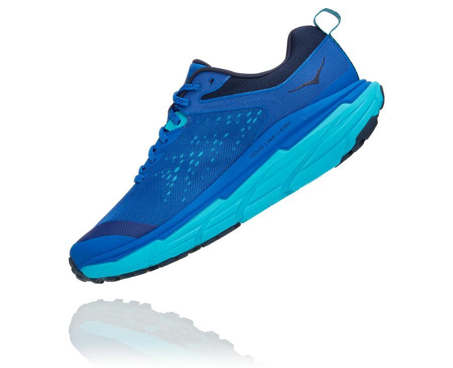 Zapatillas Trail Hoka One One Hombre - Challenger Atr 6 - Azules - KOT108729